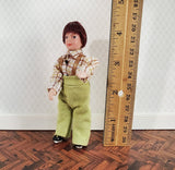 Dollhouse Victorian Boy Son Doll Porcelain Semi-Poseable 1:12 Scale Miniature - Miniature Crush