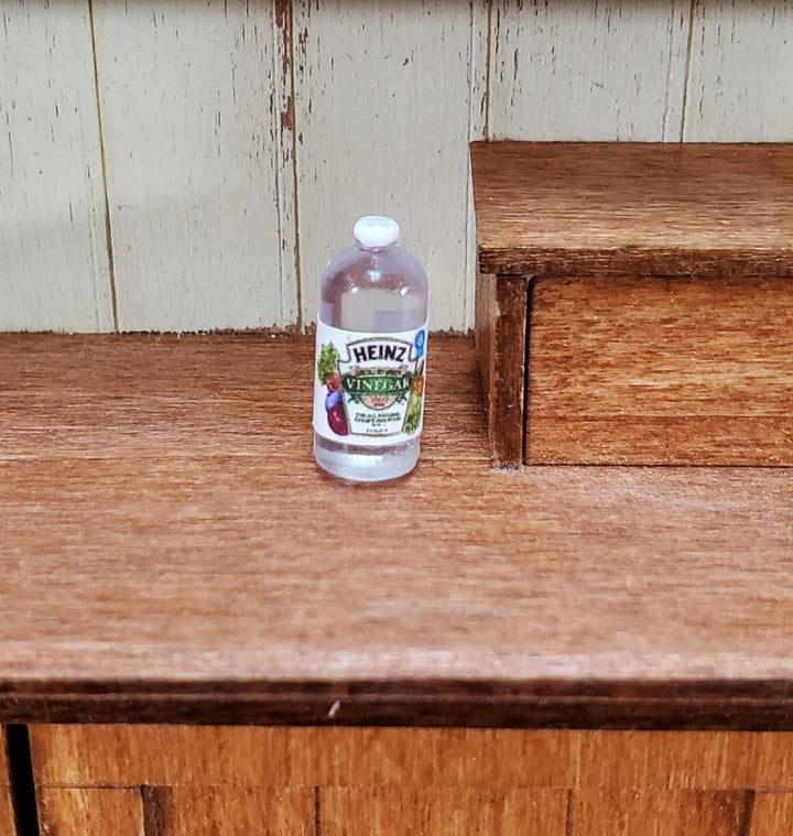 Dollhouse Vinegar Distilled Bottle 1:12 Scale Miniature Food Groceries Kitchen - Miniature Crush