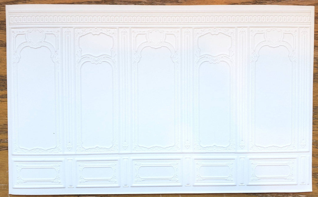 Dollhouse Wall Panels Embossed Textured Foam Board 1:12 Scale Miniature World Model 34935 - Miniature Crush