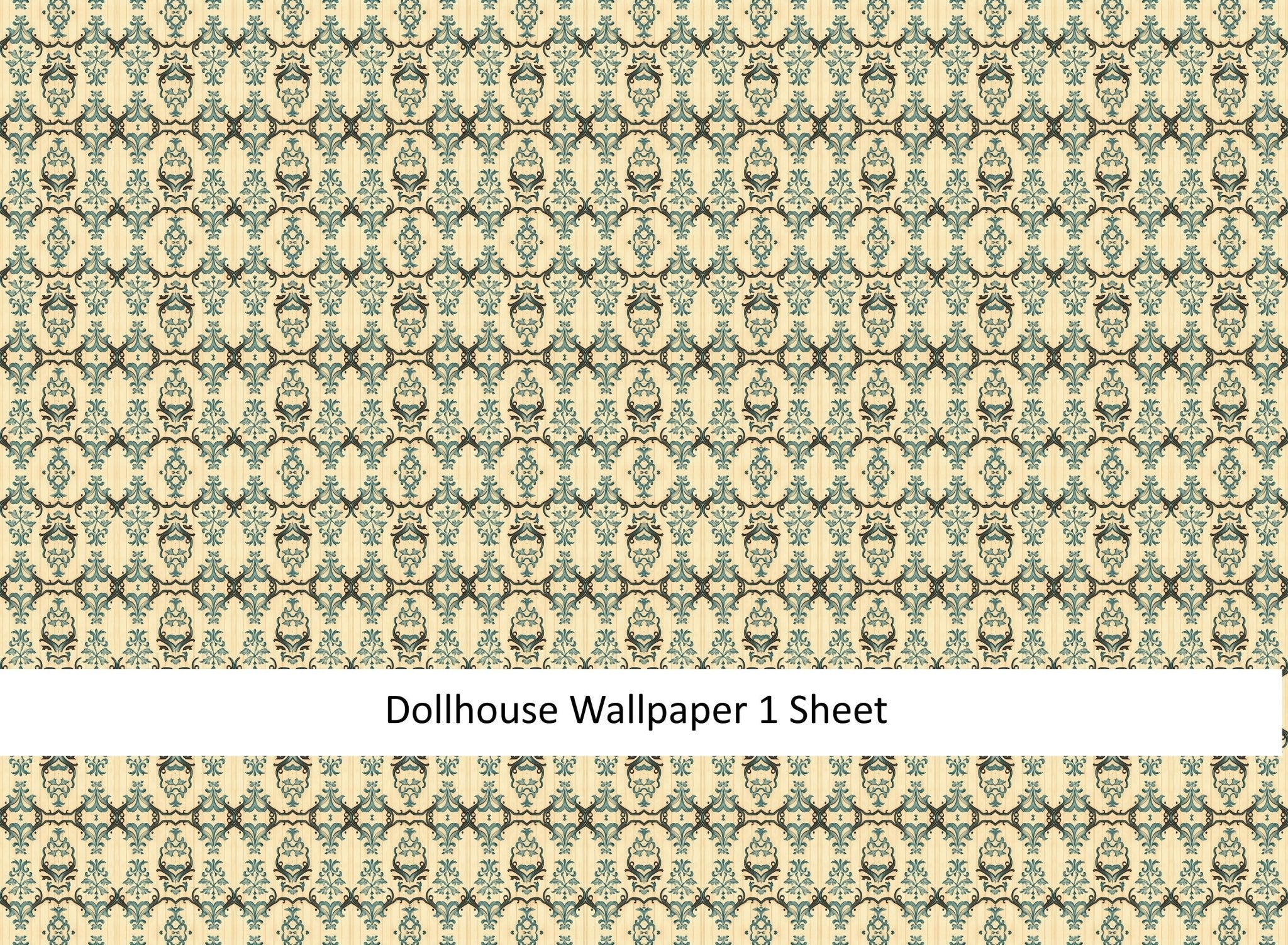 Free Printable Dollhouse Wallpaper  Printable Word Searches