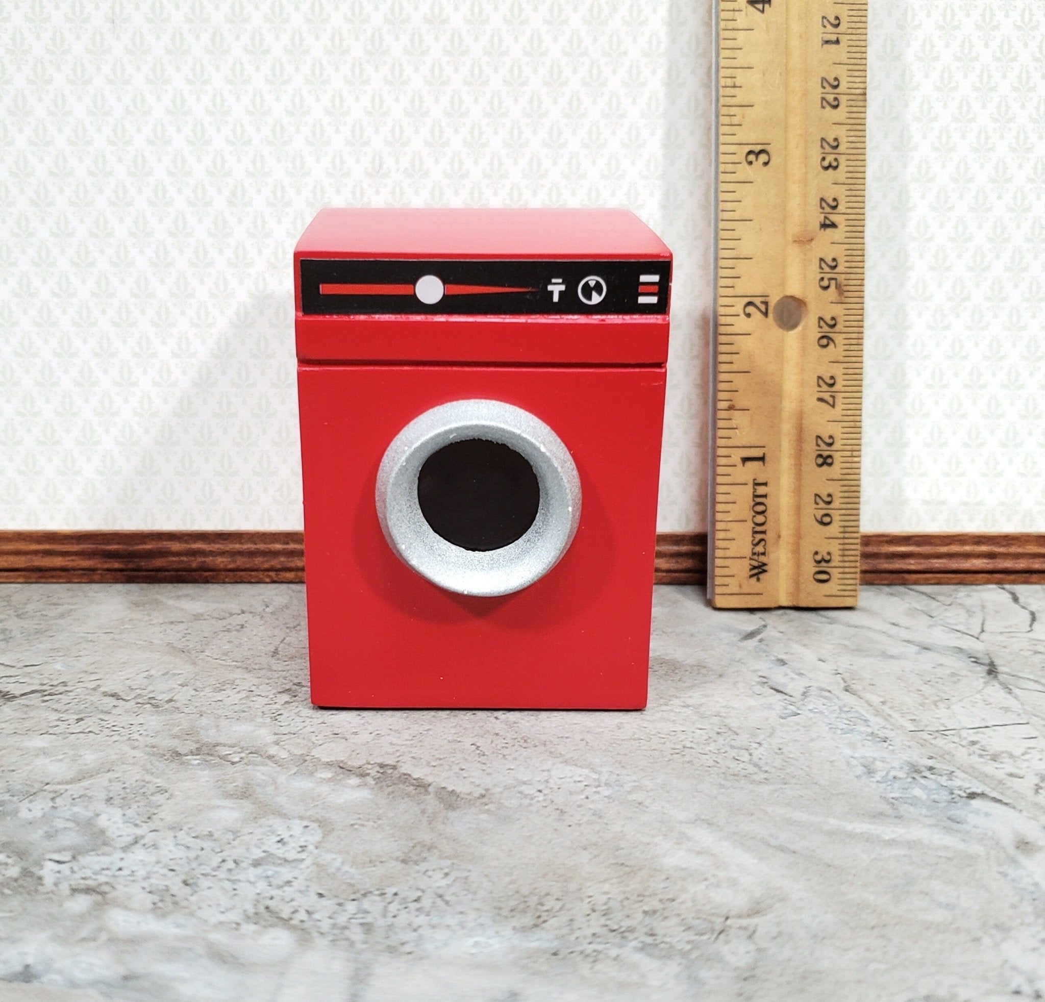 Dollhouse hot sale washing machine