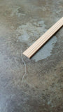 Dollhouse Window Casing or Baseboard Trim Molding 3/8" wide x 18" long 1:12 Scale 70305 - Miniature Crush