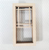 Dollhouse Window Craftsman Prairie Style 1:12 Scale Miniature Alessio 2182