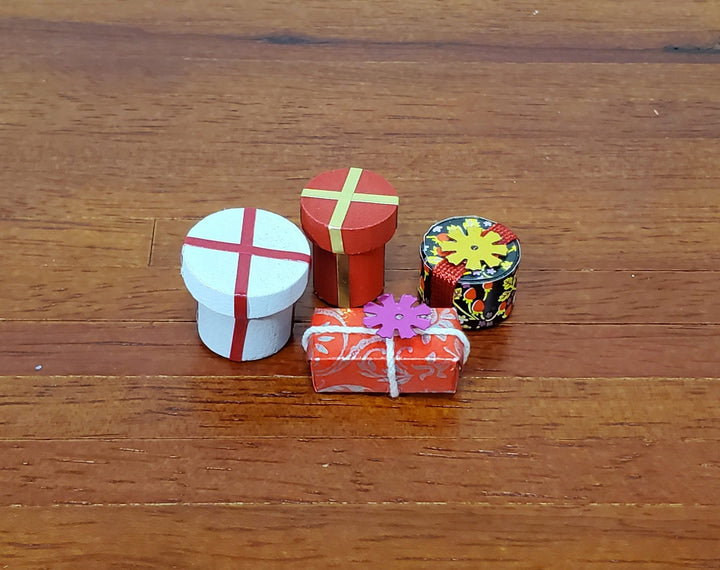 Dollhouse Wrapped Gifts Tiny Presents 1:12 Scale Miniatures Christmas Birthday - Miniature Crush