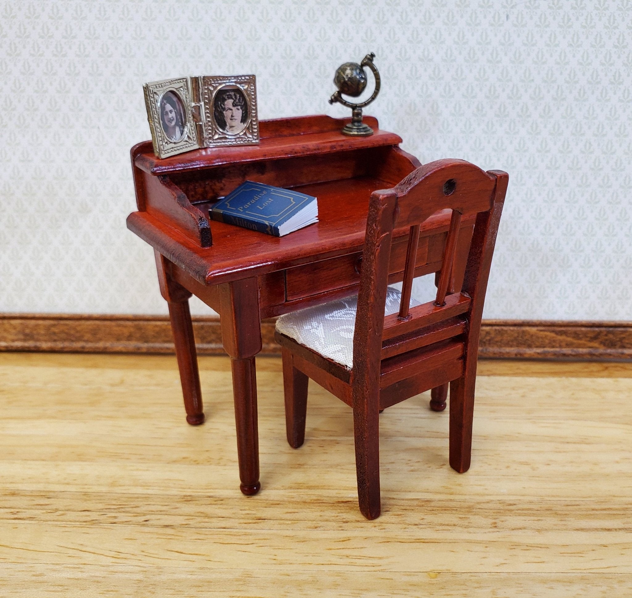 Small writing desk online with chair