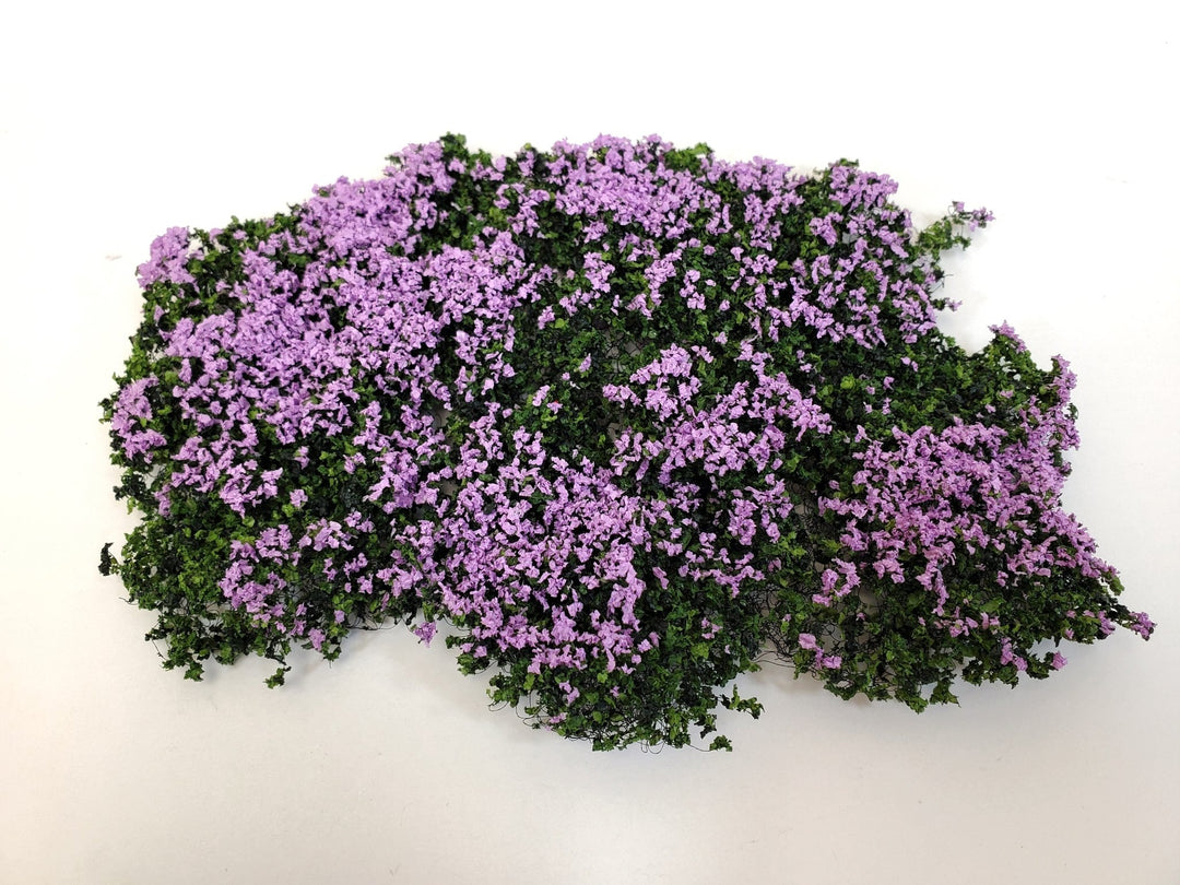 Flowering Shrub Mat Creeping Phlox Lavender Model RR Dioramas Dollhouses Scenery - Miniature Crush