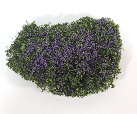 Flowering Shrub Mat Creeping Phlox Purple Model RR Dioramas Dollhouses Scenery - Miniature Crush
