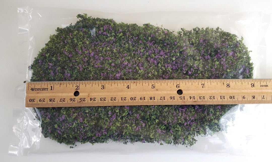 Flowering Shrub Mat Phlox Plants Purple Model RR Dioramas Dollhouses Scenery - Miniature Crush