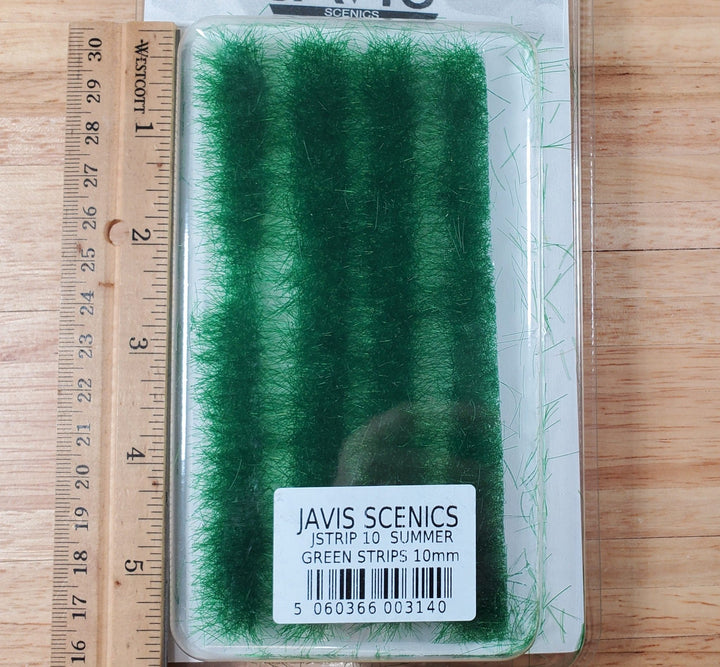 Javis Summer Grass Green Strips Model RR Dioramas Dollhouses Scenery JSTRIP10 - Miniature Crush