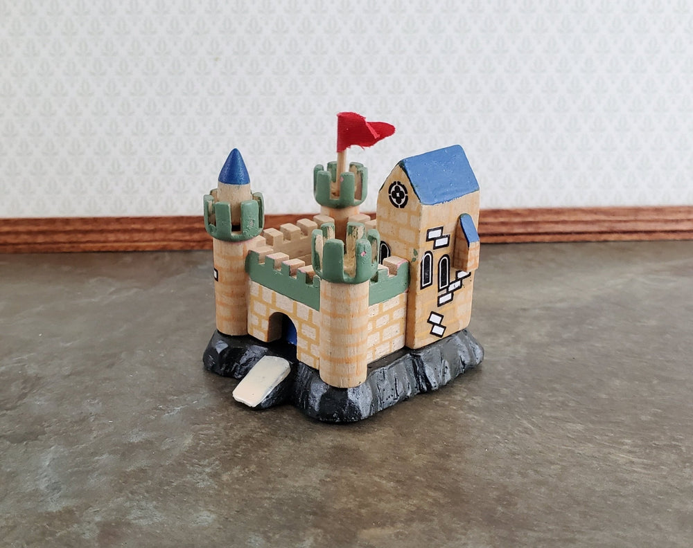 Miniature Dollhouse Castle Play Toy Wood 1:12 Scale Nursery - Miniature Crush
