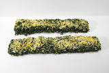 Miniature Flowering Hedge Yellow & Green Model RR Dioramas Dollhouses Scenery - Miniature Crush