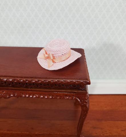 Miniature Ladies Hat Pink fits 6" Phicen TBLeague Female 1:12 Scale Wearable - Miniature Crush