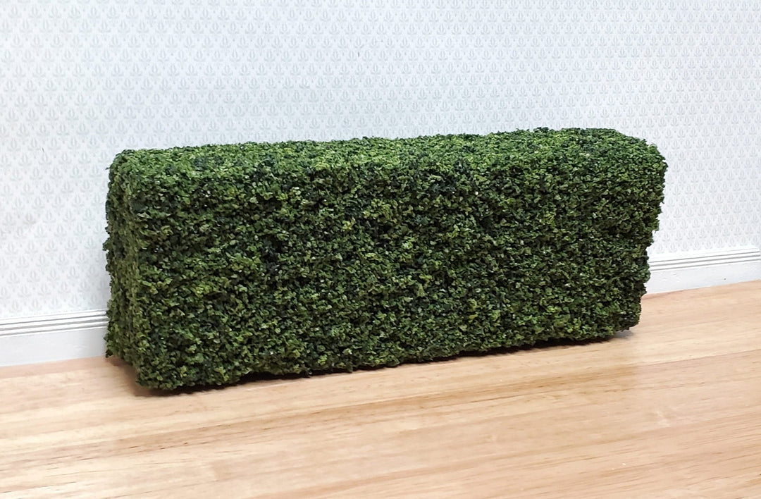 Miniature Large Green Hedge Model RR Dioramas Dollhouses Scenery Prop - Miniature Crush