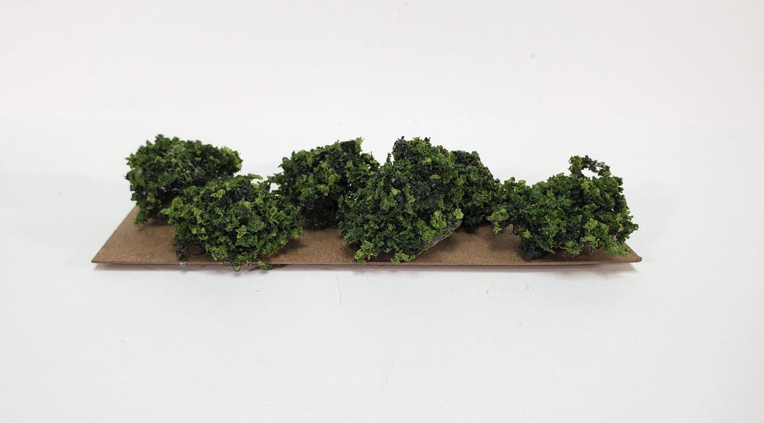 Miniature Prop Garden Shrub Green Small Bush Round Dollhouse Scale Models - Miniature Crush