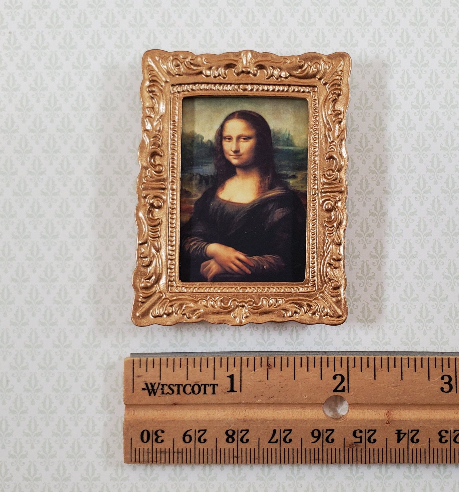 Discount Da Vinci - Portrait of Mona Lisa (Framed canvas)