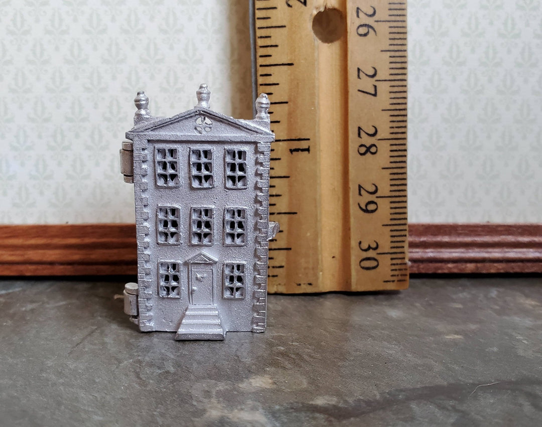 Miniature Toy Dollhouse Building Cast Metal 1 1/2" Tall w/Furniture Phoenix Models - Miniature Crush