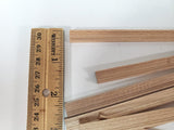 Miniature Window or Door Casing Trim Molding 10 Pieces 3/8" wide x 6" long CLA71381 Dollhouse DIY - Miniature Crush