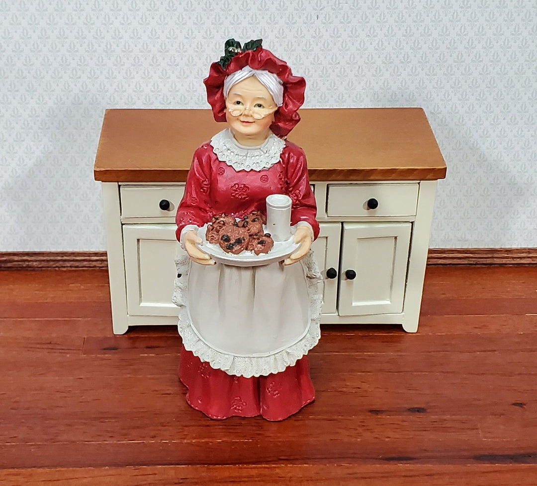 Mrs Claus Resin Figure 1:12 Scale Miniature by Houseworks Christmas Santa Houses - Miniature Crush