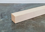 Square 3/4 x 3/4 x 12" Long 2 Pieces Wood Beams Posts Columns Solid Basswood Models Dollhouse Building - Miniature Crush