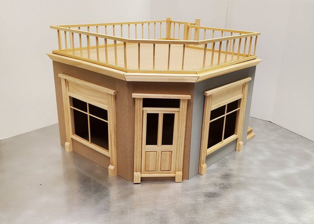 The Corner Shop Part 1 Dollhouse KIT 1:12 Scale Room Box DIY Cafe Bakery Store - Miniature Crush