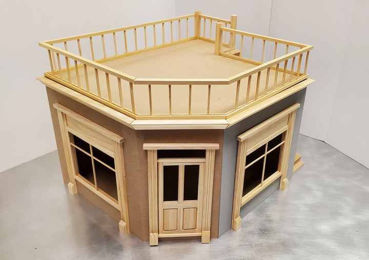 The Corner Shop Part 1 Dollhouse KIT 1:12 Scale Room Box DIY Cafe Bakery Store - Miniature Crush