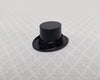 Tiny Black Top Hat Steampunk with Ribbon - Small HALF SCALE 1:24