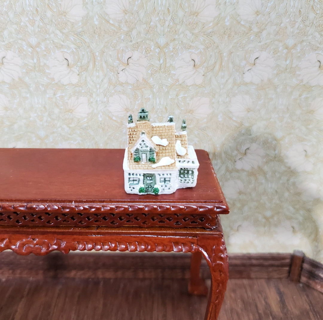 Tiny House Statue Cape Cod Style Dollhouse Decor Falcon Miniatures A4195 - Miniature Crush
