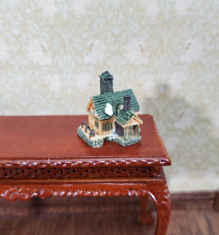 Tiny House Statue Northwoods Cabin Dollhouse Decor Falcon Miniatures A4190 - Miniature Crush