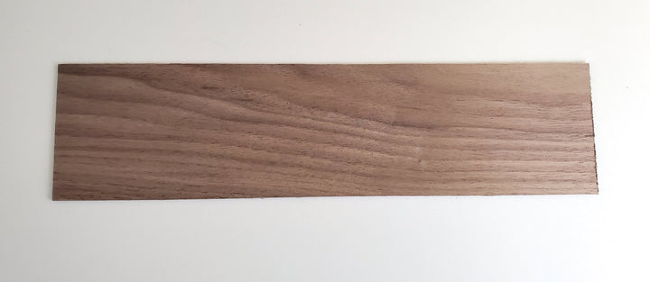 Walnut Wood Sheet Plank Thin 1/16" x 3" x 12" long Woodworking Laser - Miniature Crush