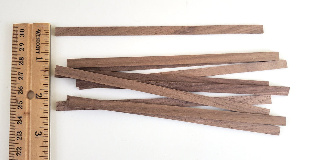 Maple Wood Strips 10 Pieces 1/16 X 1/4 X 6 Long Crafts Models